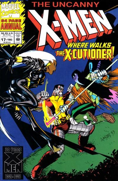 The Uncanny X-Men Annual The Gift Goodbye / Of Kings And Queens And Promises |  Issue#17A | Year:1993 | Series: X-Men |