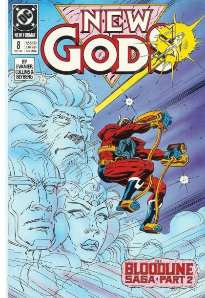 New Gods, Vol. 3 The Bloodline Saga, Part 2 |  Issue#8 | Year:1989 | Series: New Gods | Pub: DC Comics |