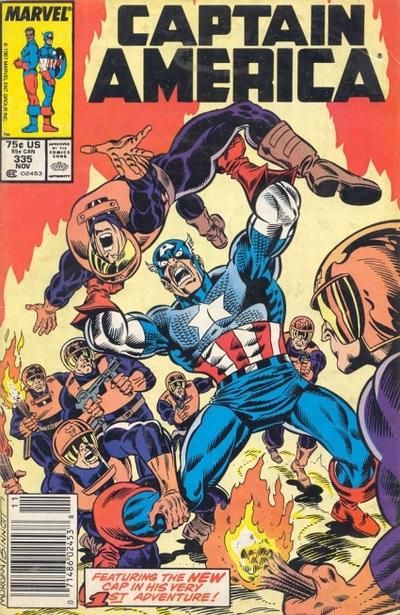 Captain America, Vol. 1 Baptism Of Fire |  Issue#335B | Year:1987 | Series: Captain America |