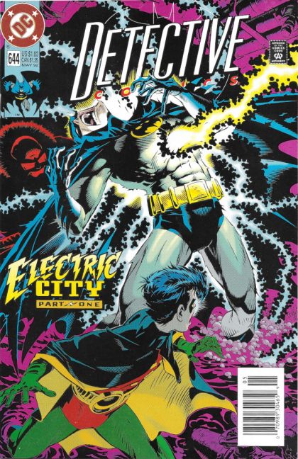 Detective Comics, Vol. 1 Electric City, Wired: Part 1 |  Issue#644B | Year:1992 | Series: Detective Comics | Pub: DC Comics