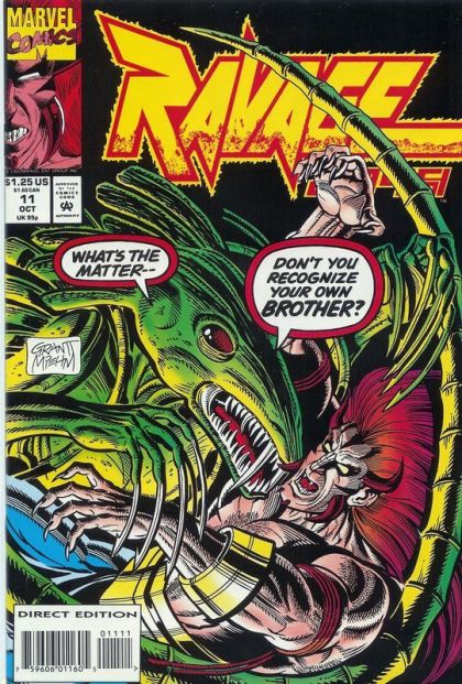 Ravage 2099 The Stigmata Effect |  Issue#11A | Year:1993 | Series: Ravage | Pub: Marvel Comics