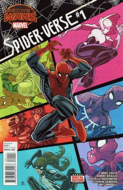 Spider-Verse, Vol. 2 Secret Wars  |  Issue#1A | Year:2015 | Series:  |  Nick Bradshaw Regular Cover