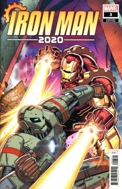 Iron Man 2020, Vol. 2  |  Issue#3D | Year:2020 | Series:  | Pub: Marvel Comics | Variant Ron Lim Cover