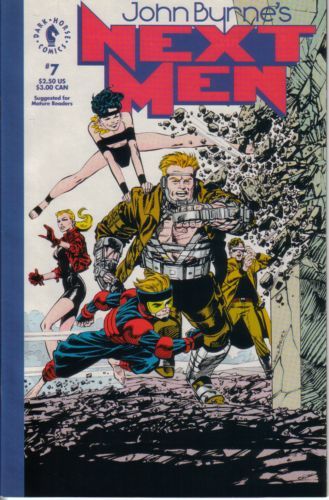 John Byrne's Next Men Parallel, Part 1 |  Issue#7 | Year:1992 | Series: John Byrne's Next Men | Pub: Dark Horse Comics