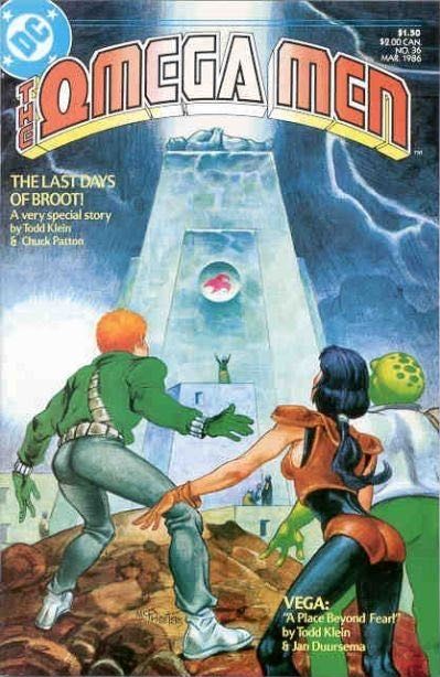 The Omega Men, Vol. 1 The Last Days Of Broot / A Place Beyond Fear |  Issue#36 | Year:1985 | Series: Omega Men |
