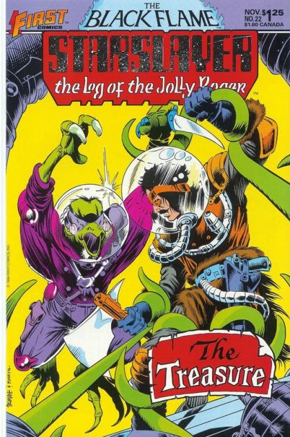 Starslayer, Vol. 1 Treasure Of The Mobae |  Issue#22 | Year:1984 | Series: Starslayer | Pub: First Comics
