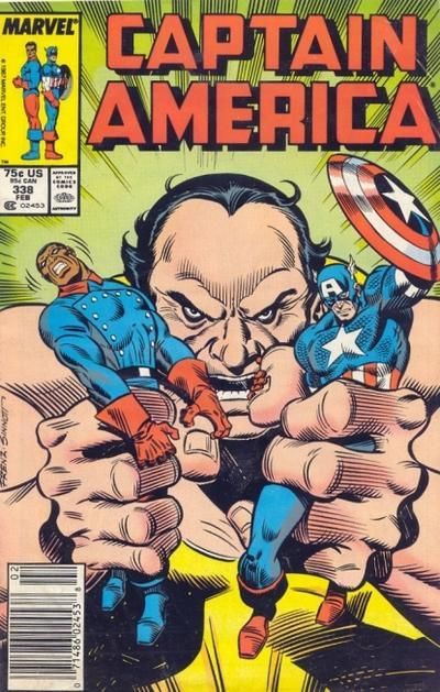 Captain America, Vol. 1 Power Struggle |  Issue#338B | Year:1988 | Series: Captain America |