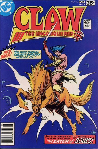 Claw: The Unconquered, Vol. 1 The Eater Of Souls! |  Issue#10A | Year:1978 | Series:  | Pub: DC Comics |