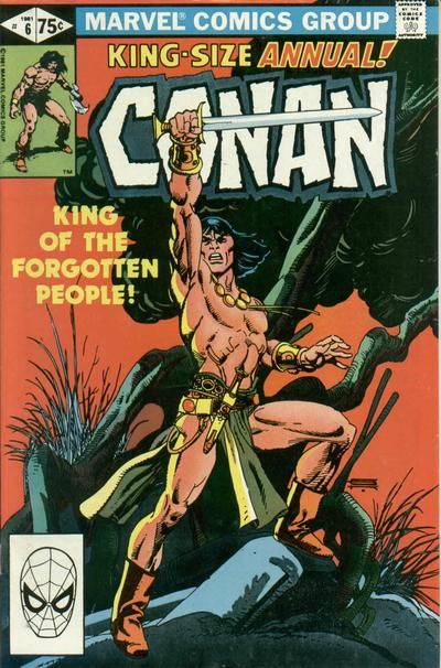 Conan the Barbarian Annual  |  Issue#6A | Year:1981 | Series: Conan | Pub: Marvel Comics | Direct Edition