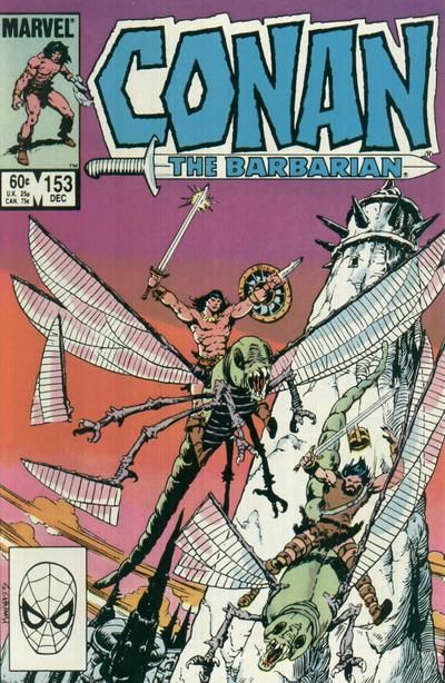 Conan the Barbarian, Vol. 1 The Bird-Men Of Akah-Ma'at! |  Issue#153A | Year:1983 | Series: Conan |