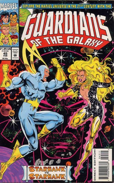 Guardians of the Galaxy, Vol. 1 He That Dies Pays All The Debts |  Issue#45 | Year:1993 | Series: Guardians of the Galaxy | Pub: Marvel Comics