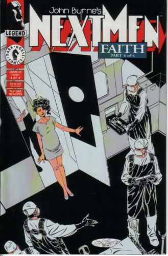 John Byrne's Next Men Faith, Part 4 |  Issue#22 | Year:1994 | Series: John Byrne's Next Men | Pub: Dark Horse Comics |
