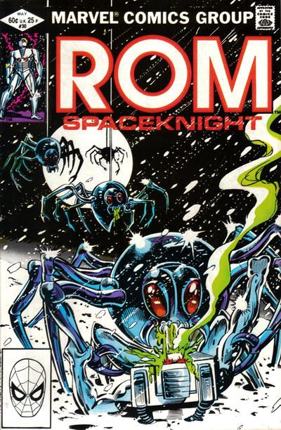 ROM, Vol. 1 (Marvel) Silver Spiders In The Snow |  Issue#30A | Year:1982 | Series:  | Pub: Marvel Comics |