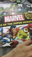 Marvel Rise of Superheroes (Iconic Covers, Characters & Storyline from 30 Years | Year:2016 | Series: Marvel | Pub: DK