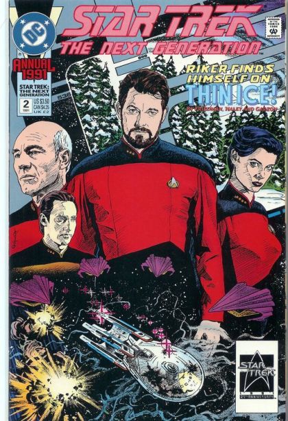 Star Trek: The Next Generation, Vol. 2 Annual Thin Ice |  Issue#2A | Year:1991 | Series: Star Trek |
