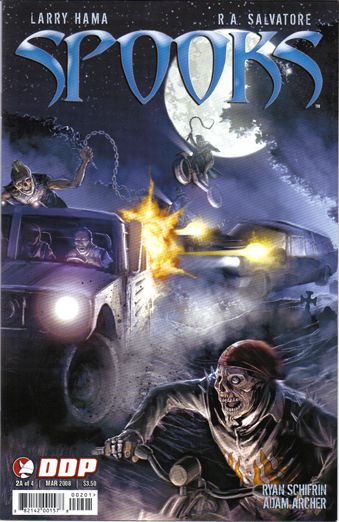 Spooks  |  Issue#2A | Year:2008 | Series:  | Pub: Devil's Due Publishing