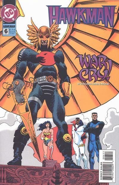 Hawkman, Vol. 3 War Cry |  Issue#6 | Year:1994 | Series: Hawkman | Pub: DC Comics