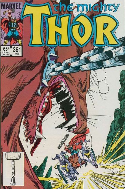 Thor, Vol. 1 The Quick and the Dead! |  Issue#361A | Year:1985 | Series: Thor | Pub: Marvel Comics |