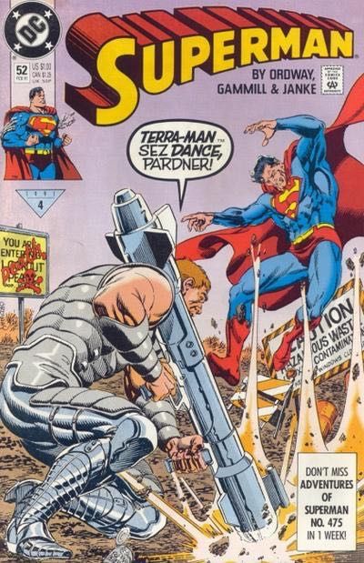Superman, Vol. 2 The Name, Pardners, Is Terra-Man... |  Issue#52A | Year:1991 | Series: Superman | Pub: DC Comics