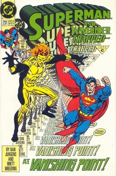 Superman, Vol. 2 Time Ryders |  Issue#73A | Year:1992 | Series: Superman |