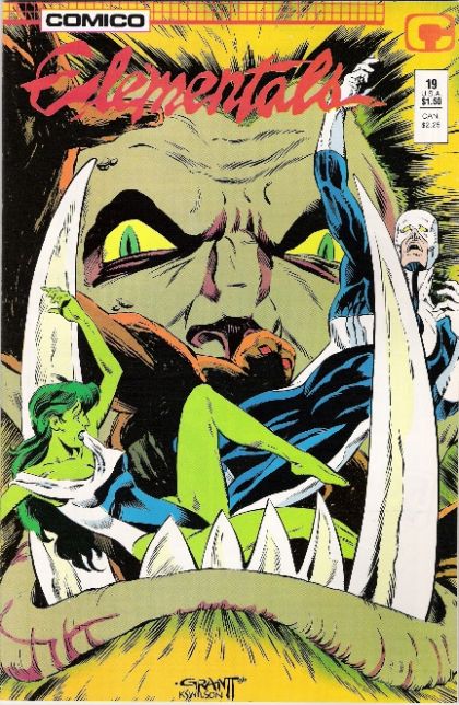 Elementals, Vol. 1 The Manticore |  Issue#19 | Year:1987 | Series: Elementals | Pub: Comico