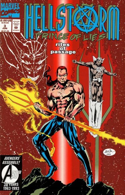 Hellstorm: Prince of Lies Paradise Lost |  Issue#3 | Year:1993 | Series: Hellstorm | Pub: Marvel Comics