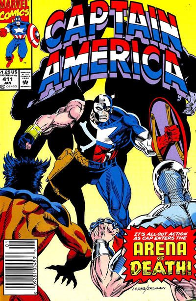 Captain America, Vol. 1 The Arena |  Issue#411B | Year:1993 | Series: Captain America | Pub: Marvel Comics |