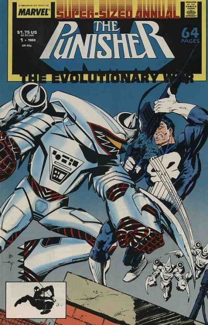 The Punisher, Vol. 2 Annual Evolutionary War - Chapter 2: Evolutionary Jihad / 3 Hearts |  Issue#1A | Year:1988 | Series: Punisher | Pub: Marvel Comics |