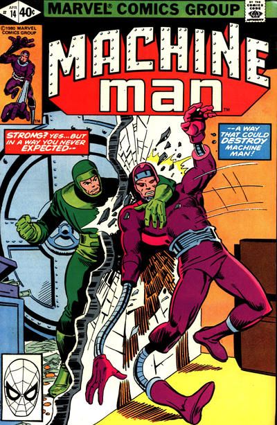Machine Man, Vol. 1 The Man who could walk through Walls |  Issue#14A | Year:1980 | Series: Machine Man | Pub: Marvel Comics