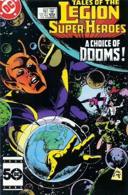 Tales of the Legion of Super-Heroes A Choice Of Dooms |  Issue#332A | Year:1986 | Series: Legion of Super-Heroes | Pub: DC Comics |