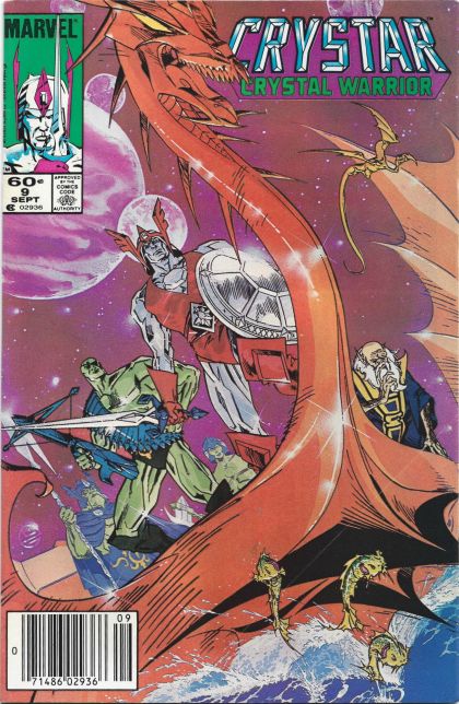 Saga of Crystar, Crystal Warrior Another War |  Issue#9B | Year:1984 | Series:  |