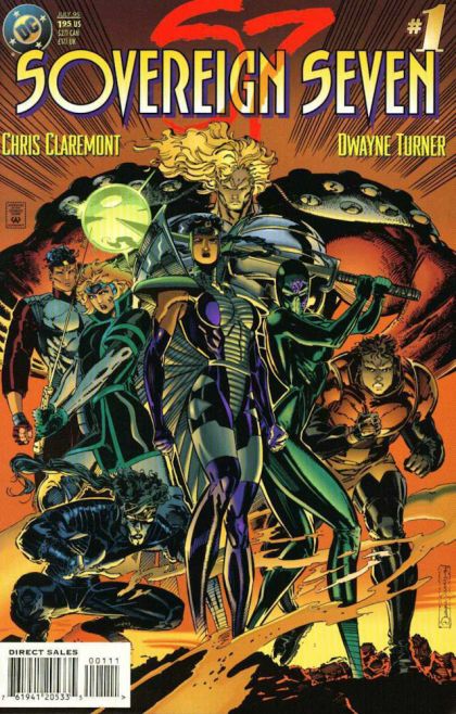 Sovereign Seven It Was a Dark And Stormy Night... |  Issue#1A | Year:1995 | Series: Sovereign Seven | Pub: DC Comics