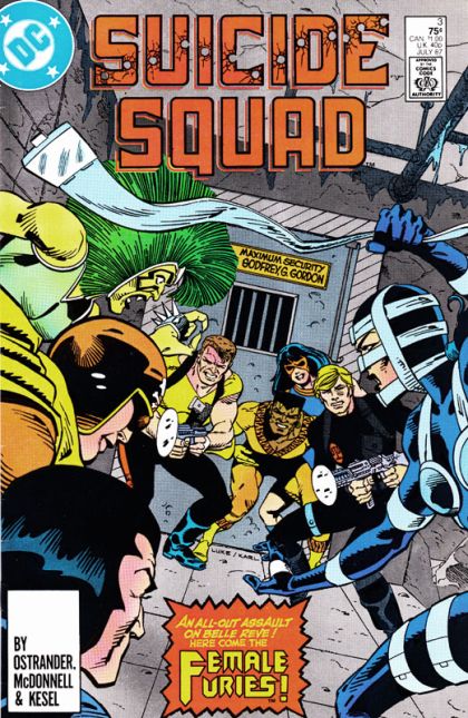 Suicide Squad, Vol. 1 Jail Break |  Issue#3A | Year:1987 | Series: Suicide Squad |