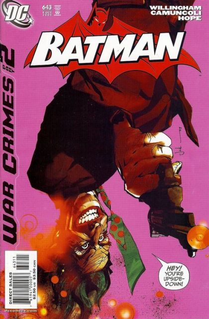 (Damaged Comic Readable/Acceptable Condtion)  Batman, Vol. 1 War Crimes - Part 2 |  Issue#643A | Year:2005 | Series: Batman | Pub: DC Comics