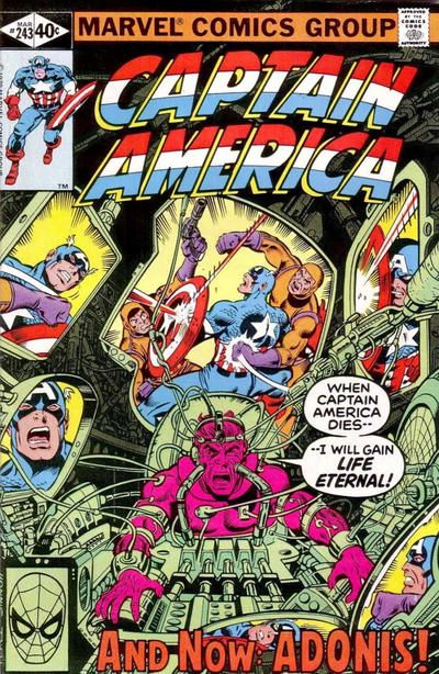 Captain America, Vol. 1 The Lazarus Conspiracy! |  Issue#243A | Year:1980 | Series: Captain America | Pub: Marvel Comics |