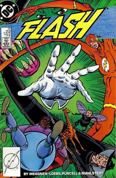 Flash, Vol. 2 The Clipper Returns |  Issue#23A | Year:1989 | Series: Flash | Pub: DC Comics