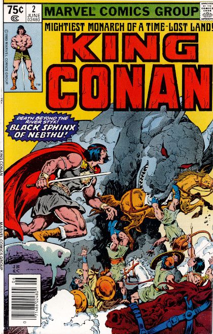 King Conan / Conan the King The Black Sphinx Of Nebthu |  Issue#2B | Year:1980 | Series: Conan | Pub: Marvel Comics