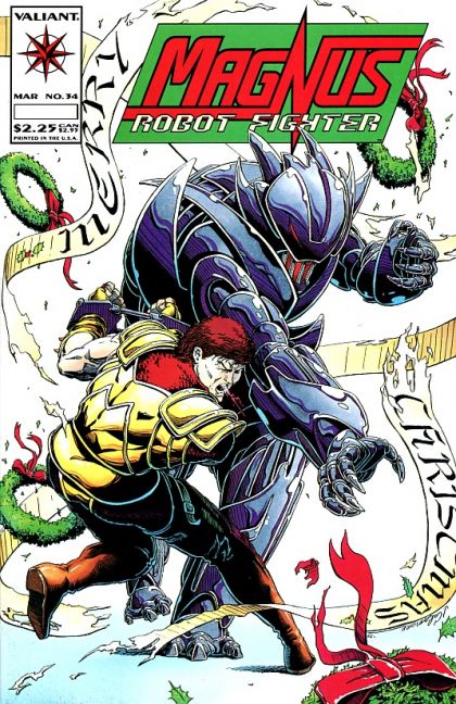 Magnus Robot Fighter, Vol. 1 Christmas Eve: Minutes To Midnight |  Issue#34 | Year:1994 | Series: Magnus Robot Fighter | Pub: Valiant Entertainment