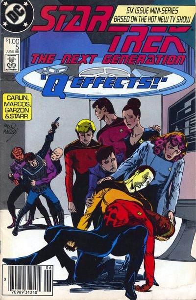 Star Trek: The Next Generation, Vol. 1 Q Effects |  Issue#5B | Year:1988 | Series: Star Trek |