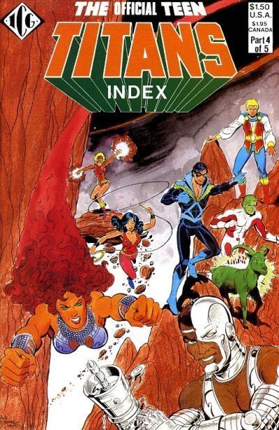 Official Teen Titans Index  |  Issue#4 | Year:1985 | Series: Teen Titans | Pub: Eclipse Comics