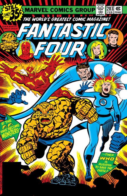 Fantastic Four  |  Issue#203A | Year:1979 | Series: Fantastic Four | Pub: Marvel Comics | Whitman Variant