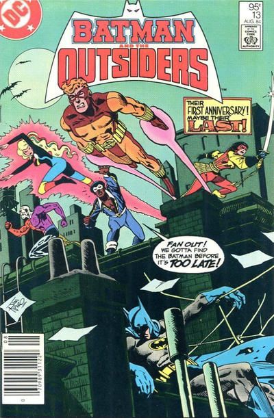 Batman and the Outsiders, Vol. 1 In the Chill of the Night |  Issue#13C | Year:1984 | Series: Outsiders | Pub: DC Comics