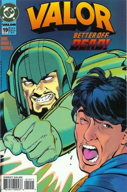 Valor (DC) Deadline |  Issue#19 | Year:1994 | Series: Legion of Super-Heroes | Pub: DC Comics