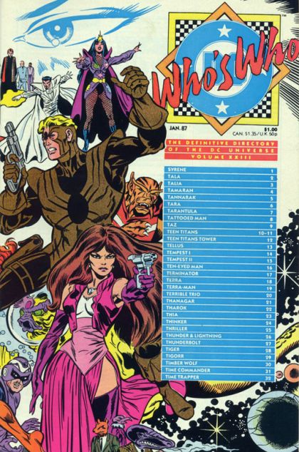 Who's Who: The Definitive Directory of the DC Universe Syrene to Time Trapper |  Issue#23A | Year:1987 | Series: Who's Who? | Pub: DC Comics