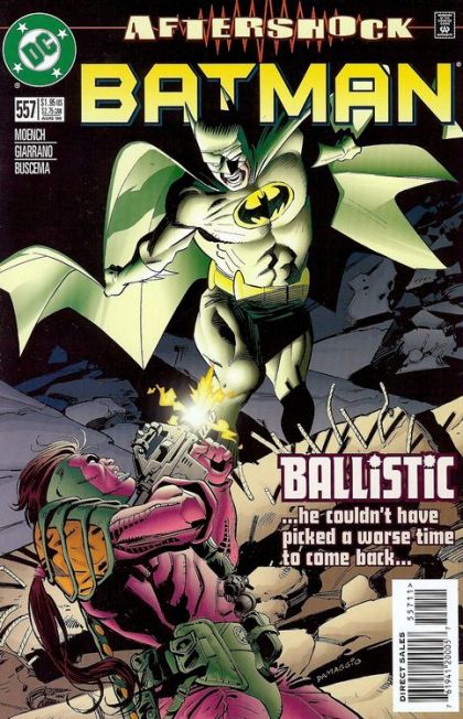 Batman, Vol. 1 Aftershock - Ballistic's Evidence |  Issue#557A | Year:1998 | Series: Batman |