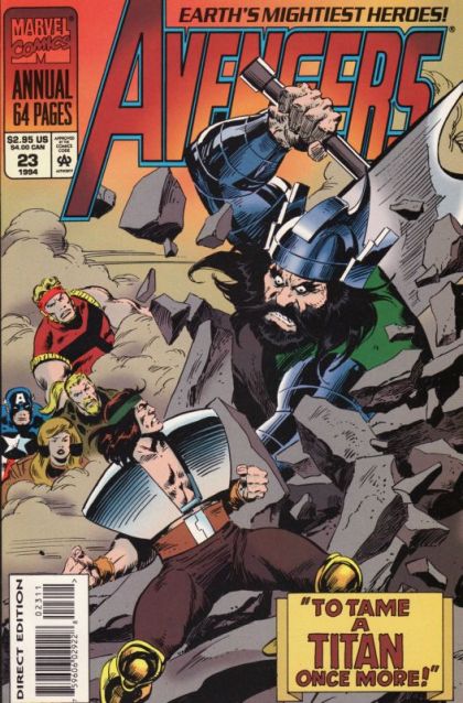 The Avengers Strangers on an Astral Plane |  Issue#23A | Year:1994 | Series: Avengers | Pub: Marvel Comics