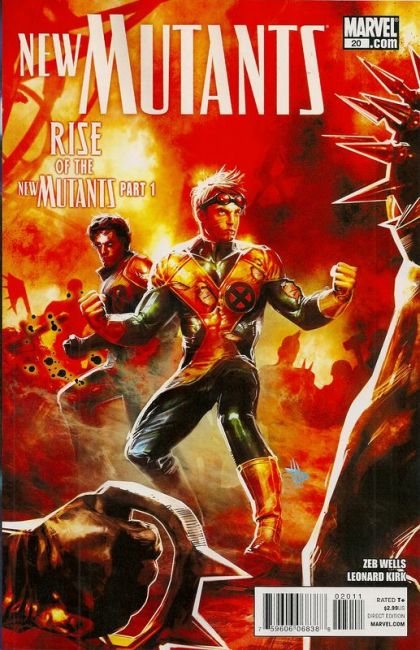 New Mutants Rise of the New Mutants, Part 1 |  Issue#20A | Year:2010 | Series: New Mutants | Pub: Marvel Comics