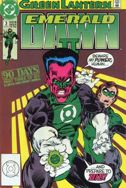 Green Lantern: Emerald Dawn II 90 Days, Power Play |  Issue#3A | Year:1991 | Series: Green Lantern | Pub: DC Comics
