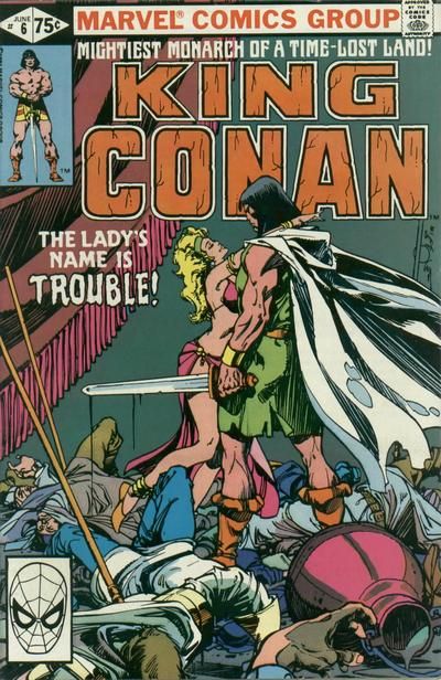King Conan / Conan the King Vengeance From The Desert! |  Issue#6A | Year:1981 | Series: Conan |