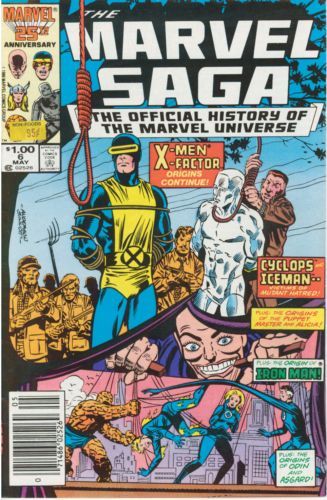 The Marvel Saga Love, Hate...and Sacrifice |  Issue#6B | Year:1986 | Series:  | Pub: Marvel Comics